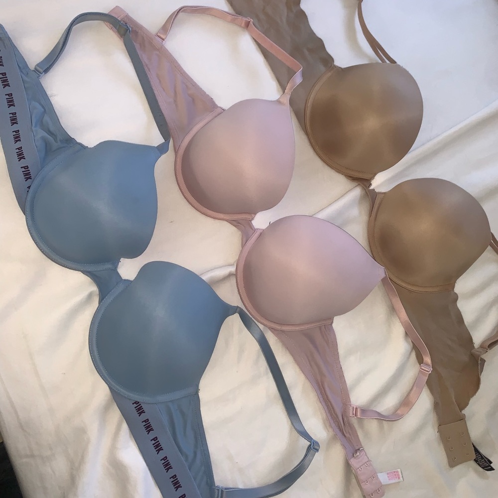 Victoria’s Secret/PINK bundle of bras 34D
